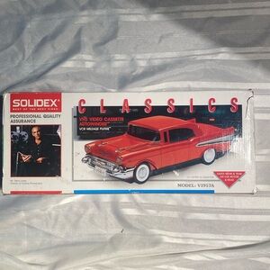 1957 Red Chevrolet VHS Video Cassette Autowinder